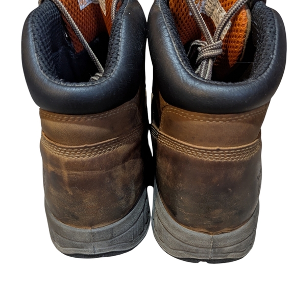 Timberland PRO Helix HD Earth Brown Work Safety Boots Size 11 M Gorpcore - Picture 7 of 8
